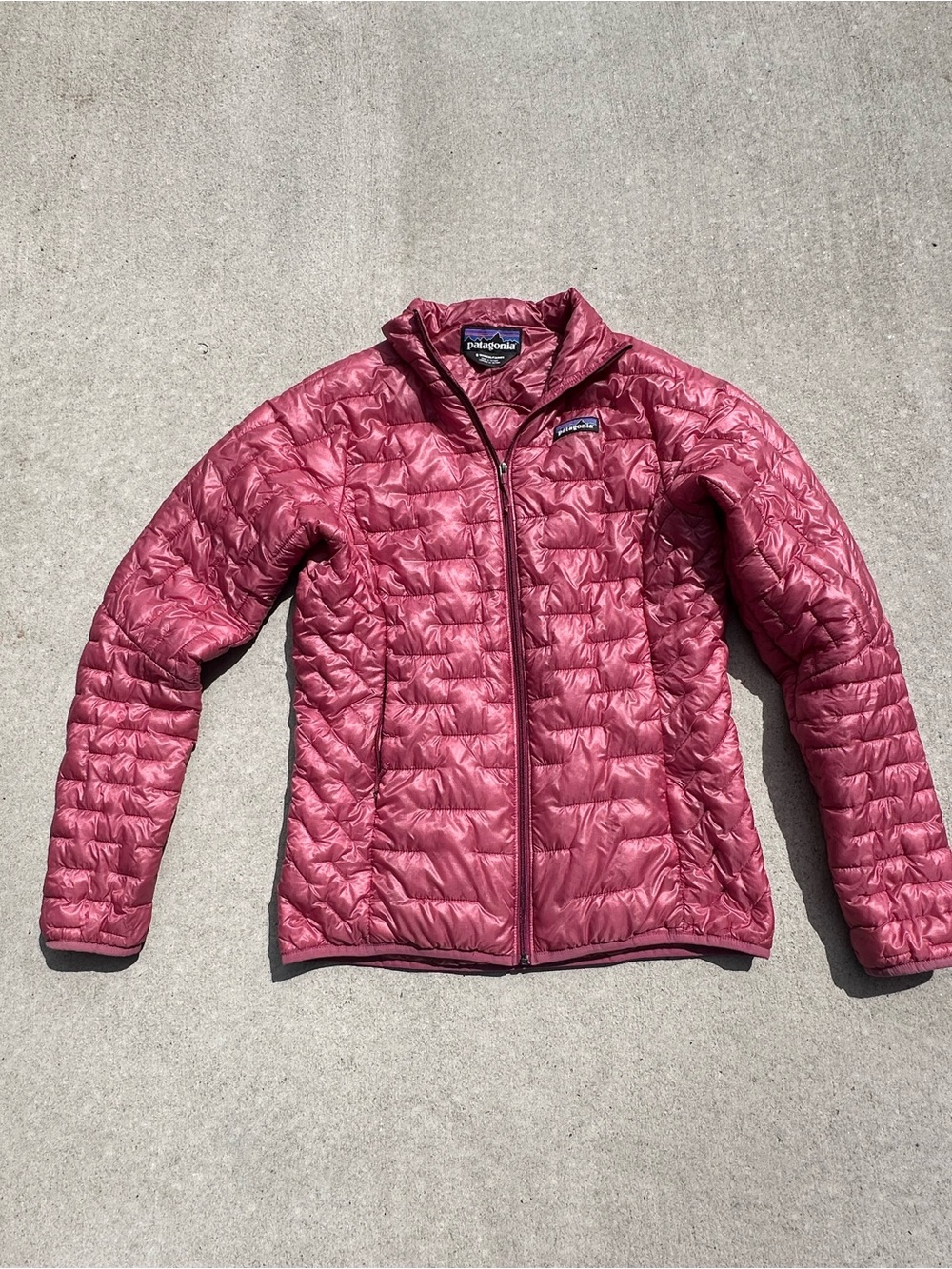 Patagonia Women's Quilted Jacket - Rose Pink size small